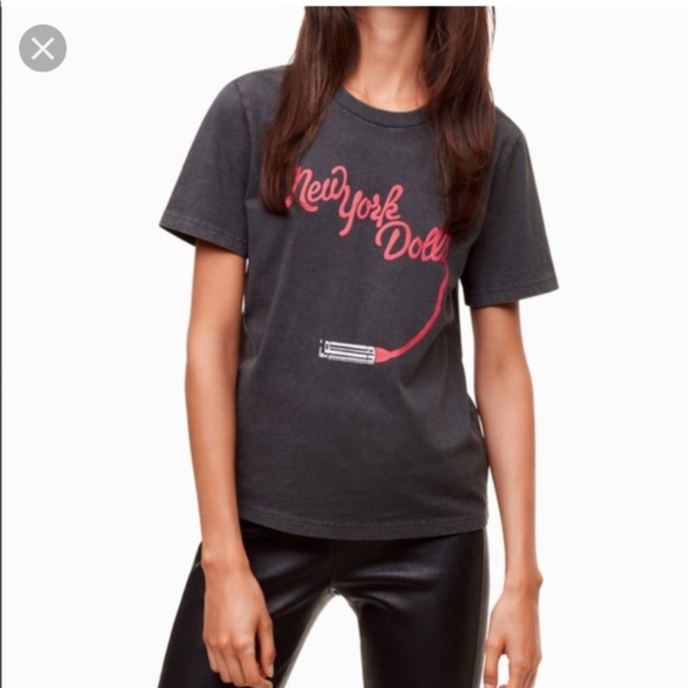 Aritzia Talula New York Dolls Graphic T-shirt, L